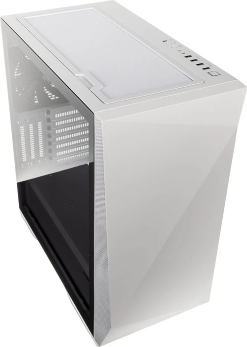 Zalman Z9 Iceberg_White, weiß, Glasfenster