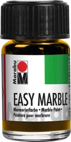 Marabu Easy Marble Marmorierfarbe, mittelgelb, 15ml