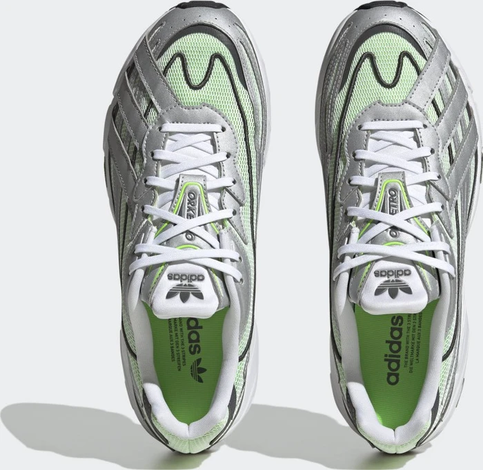adidas Orketro cloud white/silver metallic/solar green
