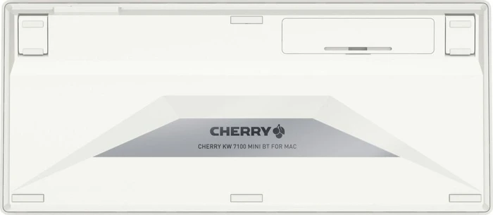 Cherry KW 7100 Mini BT for Mac, weiß/grau, Bluetooth, DE