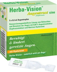 Herba-Vision Augentrost sine Augentropfen, 2ml (5x 0.4ml)