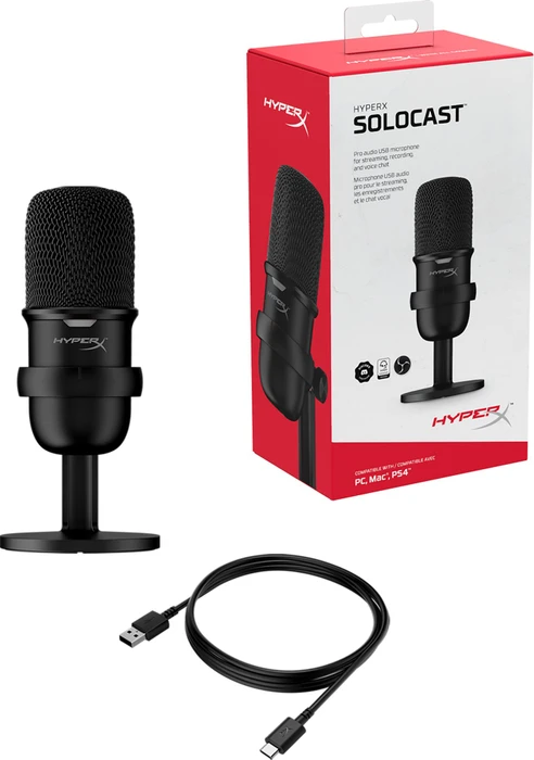 HP HyperX SoloCast schwarz