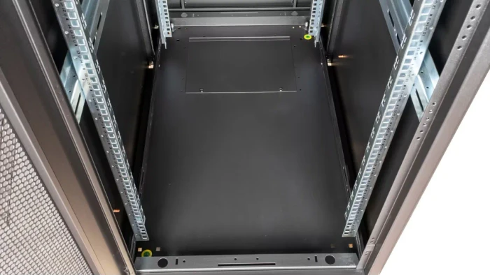 Roline / Secomp Basic 19" Netzwerkschrank 26HE, montiert, Glastür, IP20, RAL 9005, 1000mm tief