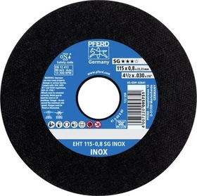 Pferd EHT 115-0.8 SG INOX Trennscheibe, 115x0.8x22.23mm, 25 Stück