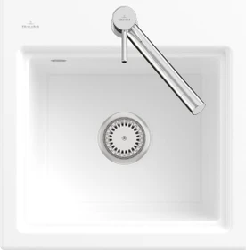 Villeroy & Boch Subway Style 50 S Einbau Becken mittig snow white
