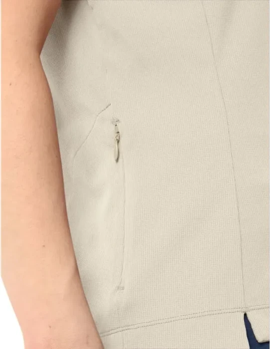 Vaude Adlux HZ Trikot ärmellos ecru (Damen)