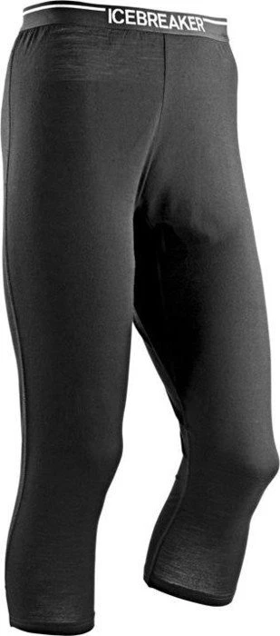 Icebreaker Oasis legless Hose 7/8 schwarz (Herren)