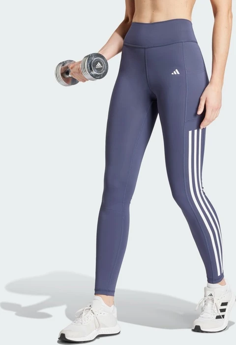 adidas Optime 3-Streifen Full-Length Leggings (Damen)
