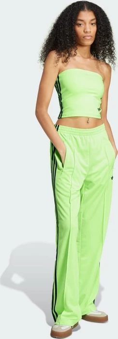 adidas Classic Firebird Loose Trainingshose lang signal green/black (Damen)