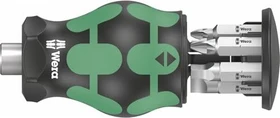 Wera Kraftform Kompakt Stubby Magazin 4 Bitset, 6-tlg.