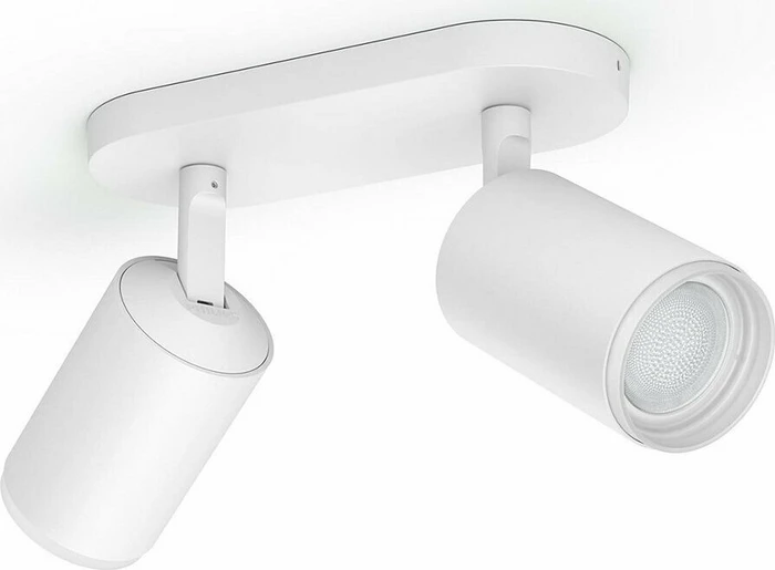 Philips Hue White and Color Ambiance Fugato Spot 2-flammig weiß