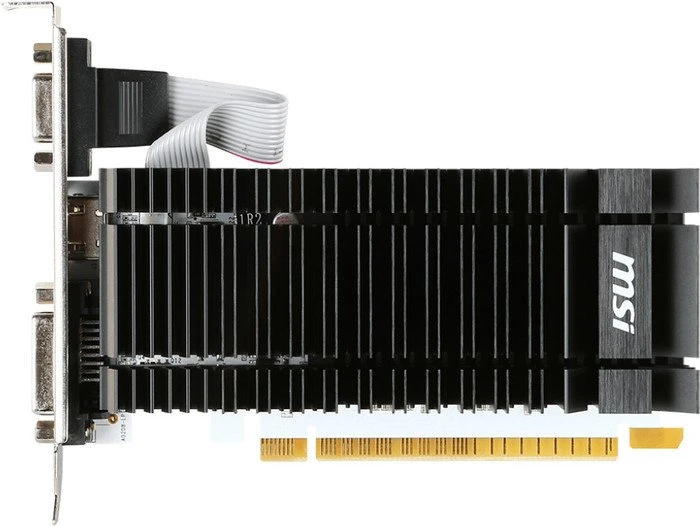 MSI GeForce GT 730, N730K-2GD3H/LP, 2GB DDR3, VGA, DVI, HDMI