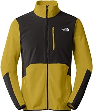 The North Face Glacier Pro Fleece Jacke mineral gold/tnf black (Herren)