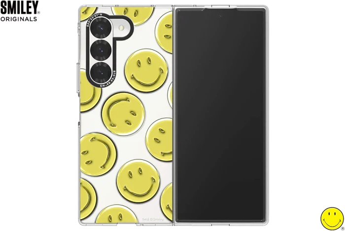 Samsung Slash B Slash Smiley Yellow Slim Impression Case für Galaxy Z Fold6