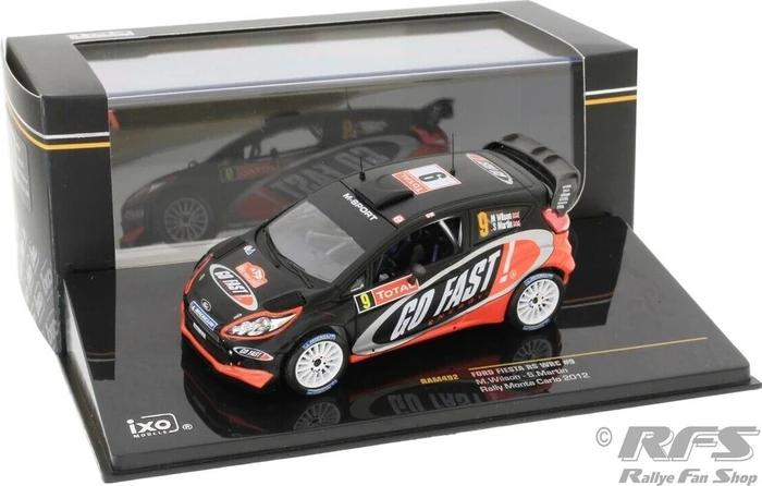Ixo Models Ford Fiesta RS WRC #9 M. Wilson-S. Martin Rally Monte Carlo 2012