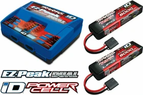 Traxxas EZ-Peak Plus Dual Ladegerät plus 2x LiPo Akku