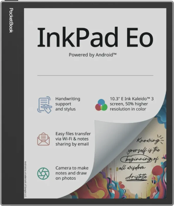 PocketBook InkPad Eo, Mist Grey, 64GB Flash