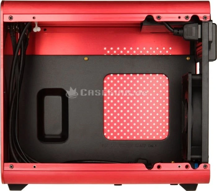 Raijintek Metis rot, Acrylfenster, Mini-ITX