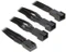 BitFenix 3-Pin auf 3x 3-Pin Verteiler, sleeved, 60cm, schwarz Vorschaubild