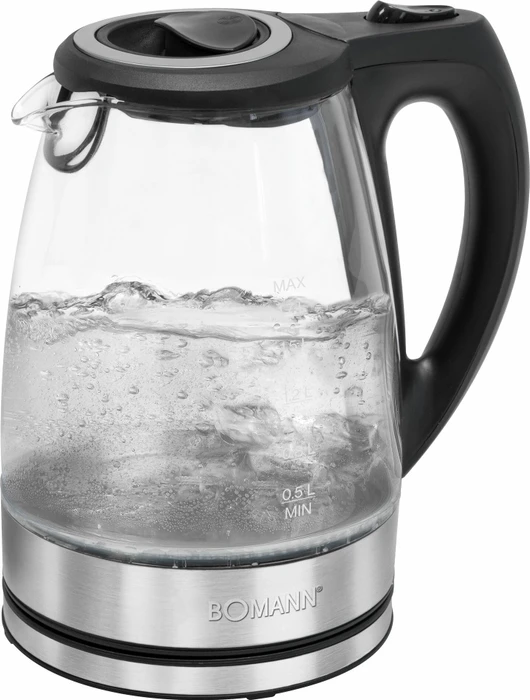 Bomann WKS 6032 G CB Glas-Wasserkocher