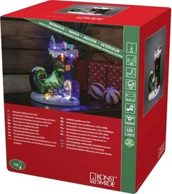 Konstsmide Motiv Szenerie Weihnachtsstiefel LED 11x mehrfarbig
