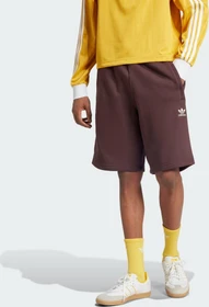 adidas Trefoil Essentials Trainingshose kurz shadow brown (Herren)