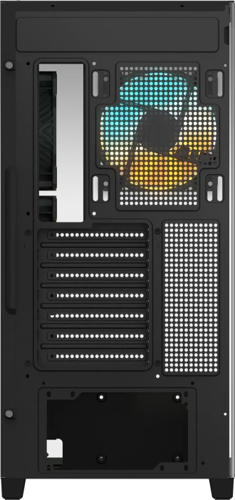 GIGABYTE AORUS C500 Panoramic Stealth, schwarz, Glasfenster