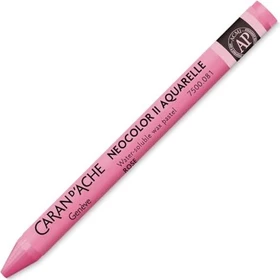 Caran d'Ache Neocolor II Aquarelle Wachskreide, rosa, 10er-Pack