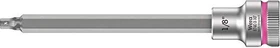 Wera 8740 B HF Zyklop Innensechskant Steckschlüssel 3/8" zöllig, 1/8"x107mm