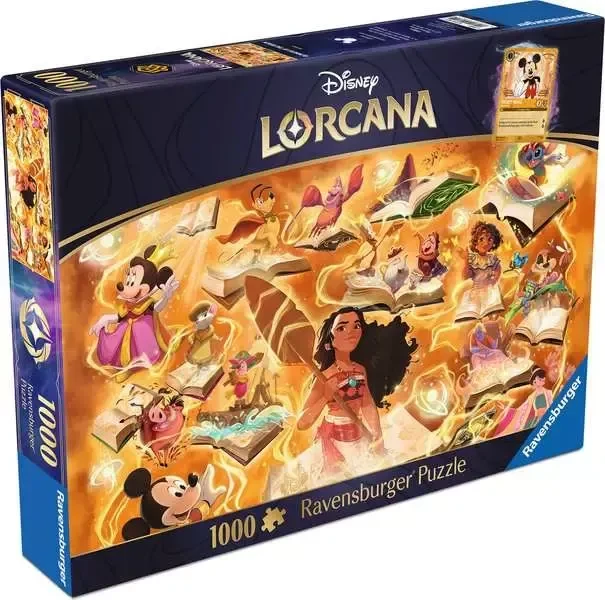 Ravensburger Puzzle Disney Lorcana - Glimmers of the Realm: Amber