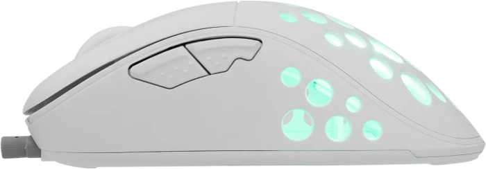 White Shark Azrael White Gaming Mouse, weiß, USB