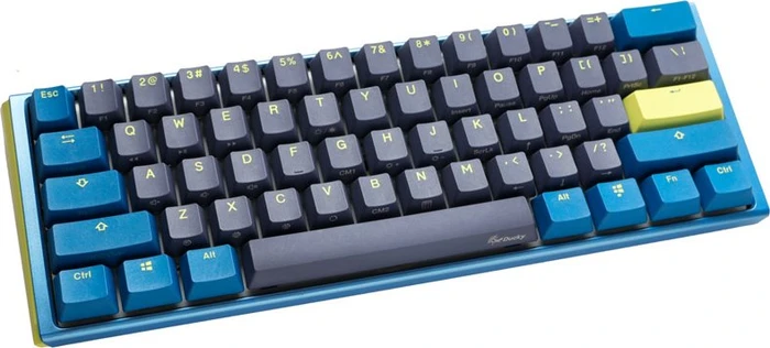 Ducky One 3 DayBreak Mini PBT blau, LEDs RGB, MX RGB BROWN, USB, US