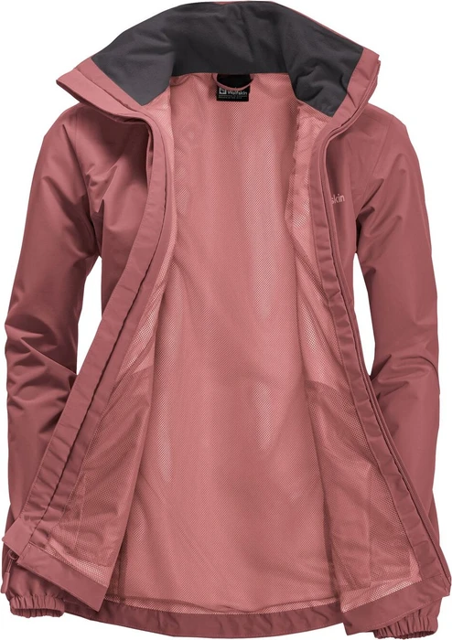 Jack Wolfskin Stormy Point 2L Funktionsjacke red ochre (Damen)