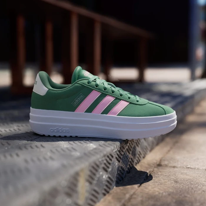 adidas VL Court Bold preloved green/pink spark/ivory (Damen)