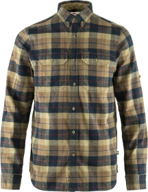 Fjällräven Singi Heavy Flannel Hemd langarm dark sand (Herren)