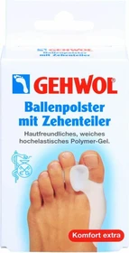 Gehwol Ballenpolster mit Zehenteiler, 1 Stück