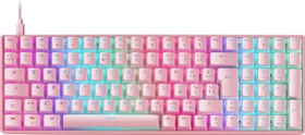 Mars Gaming MKULTRA, rosa, LEDs RGB, Gaote Outemu SQ BLUE, USB, ES/US