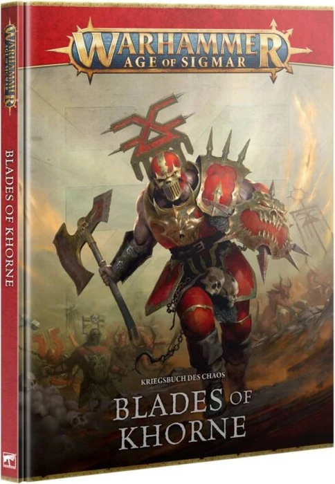 Games Workshop Warhammer Age of Sigmar - Battletome: Blades of Khorne 2025 (DE)