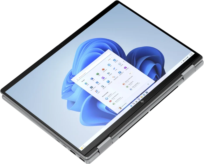 HP Envy x360 2-in-1 14-fa0457ng, Meteor Silver, Ryzen 5 8640HS, 16GB RAM, 512GB SSD, DE