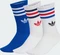 adidas 3-Streifen Crew Socken white/collegiate royal, 3 Paare Vorschaubild