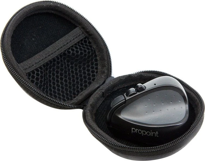 Swiftpoint ProPoint Fingermaus schwarz/grau, USB/Bluetooth
