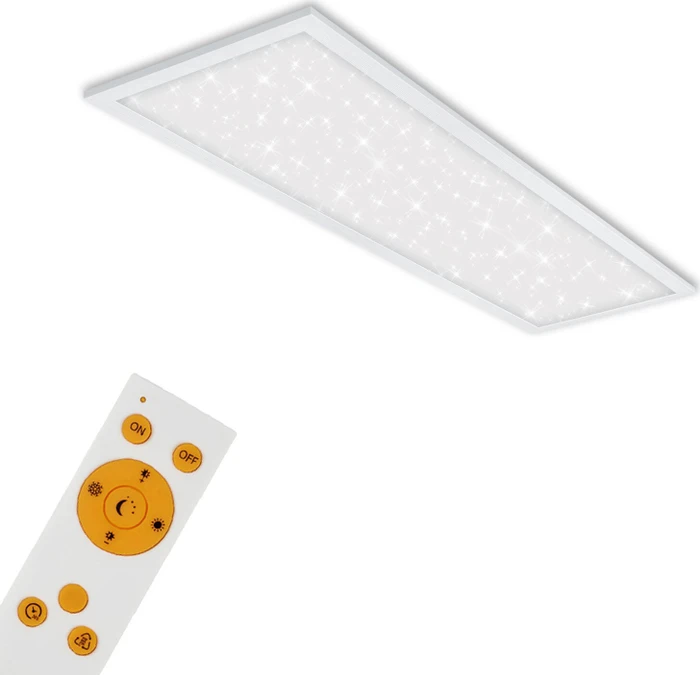 Briloner Pallas Sternenhimmel LED Panel 24W 100cm weiß
