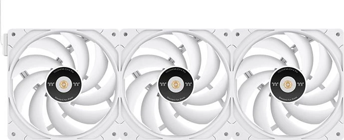Thermaltake ToughFan EX14 Pro High Static Pressure PC Cooling Fan weiß, 140mm, 3er-Pack