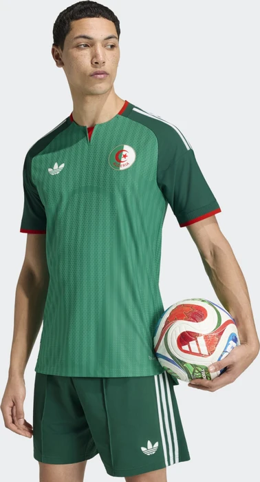 adidas FIFA WM 2026 Algerien Authentic Auswärtstrikot kurzarm court green (Herren)