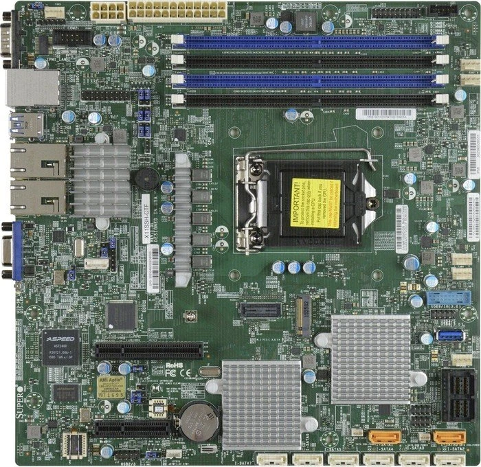 Supermicro X11SSH-CTF, retail (Intel 1151)