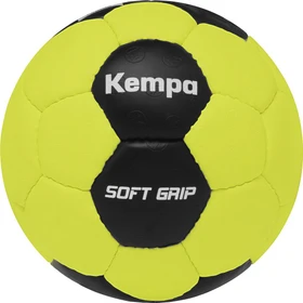 Kempa Soft Grip Handball fluo yellow/black (Junior)