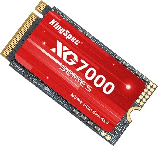 KingSpec XG7000 512GB, M.2 2242 / M-Key / PCIe 4.0 x4, Heatspreader