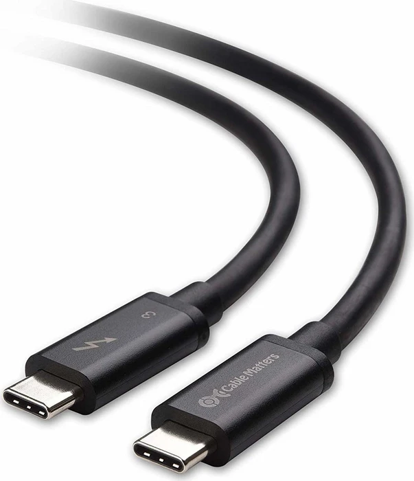 Cable Matters Thunderbolt 3 Kabel, 100W, schwarz, 2m (verschiedene Markenbezeichnungen)