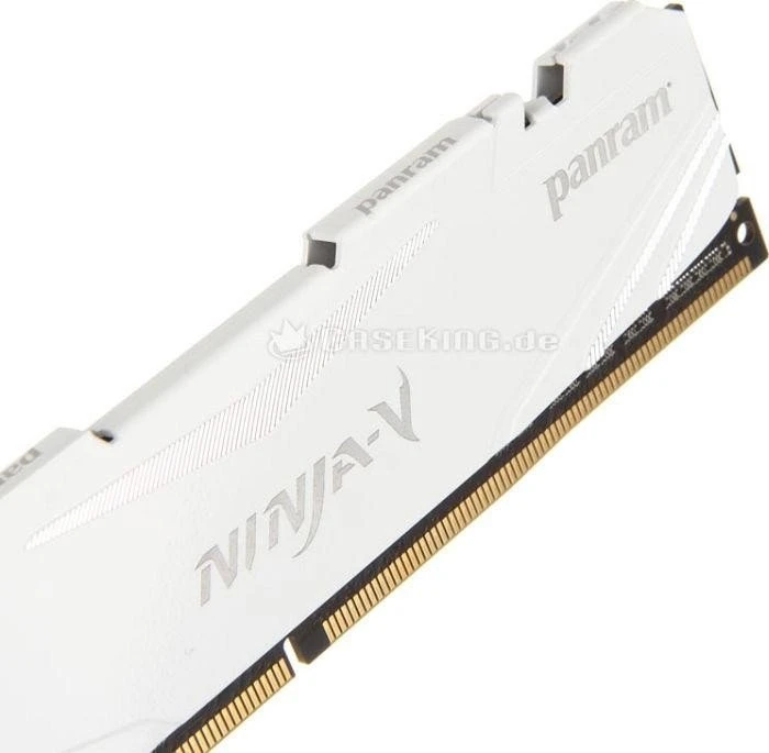 Panram Ninja-V weiß UDIMM 16GB Kit, DDR4-2400, CL15-15-15-36
