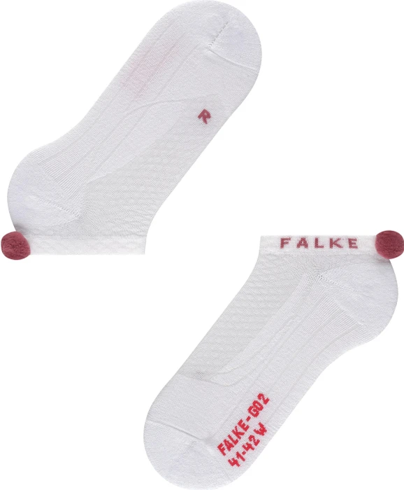 Falke GO2 Pompom Golfsocken weiß (Damen)